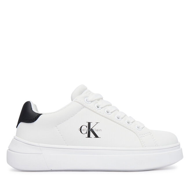 Sneakersy Calvin Klein V3X9-83468-1355 S Biały - chłopięce
