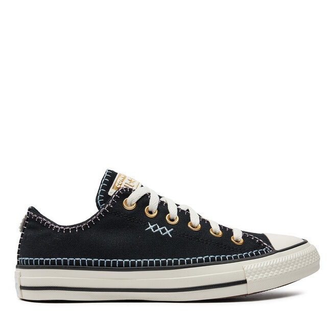 Trampki Converse Chuck Taylor All Star Crafted Stitching Ox A07546C Czarny - kobiece