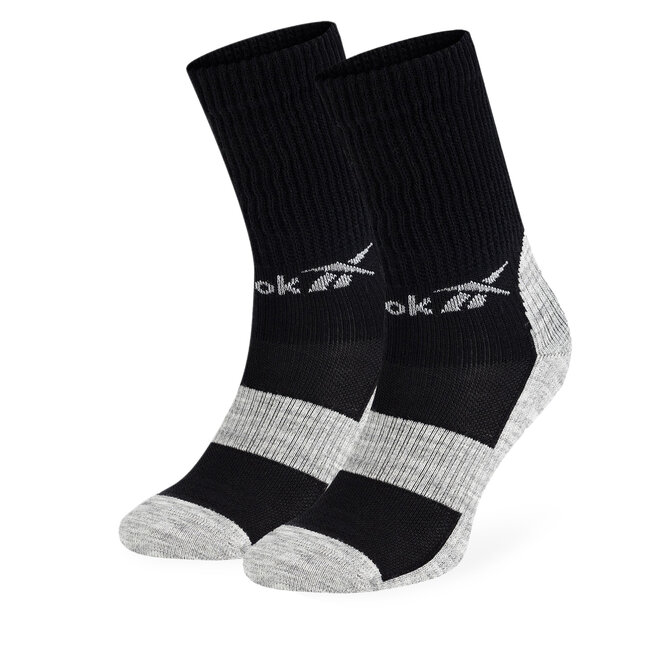 Skarpety długie Reebok R0552-SS24 (1-pack) Czarny - męskie