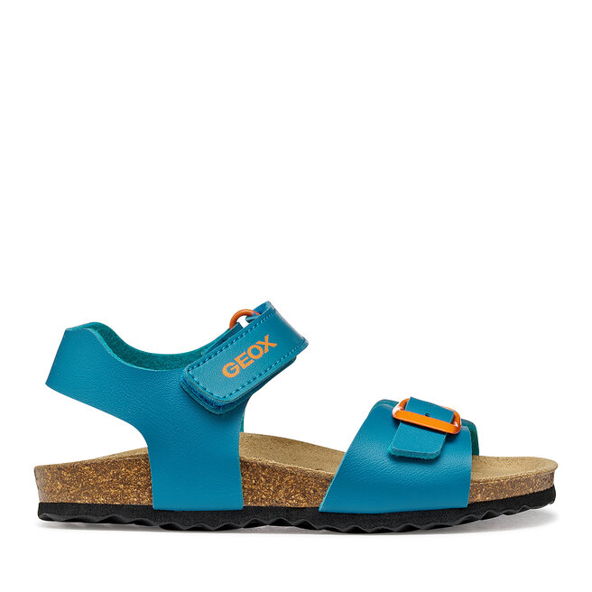 Sandały Geox J Ghita Boy J028LB 000BC C4D2T M Niebieski - chłopięce