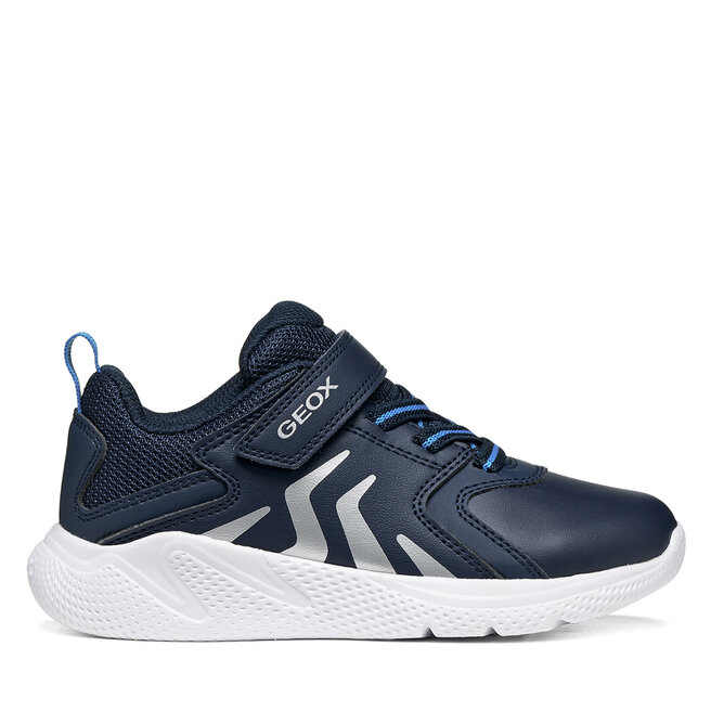 Sneakersy Geox J Sprintye Boy J66GBE 0BC14 C4002 M Granatowy - chłopięce