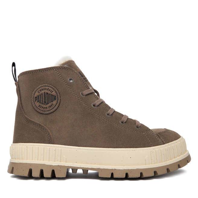 Trapery Palladium Pallashock Zip Warm 74353-281-M Szary - kobiece