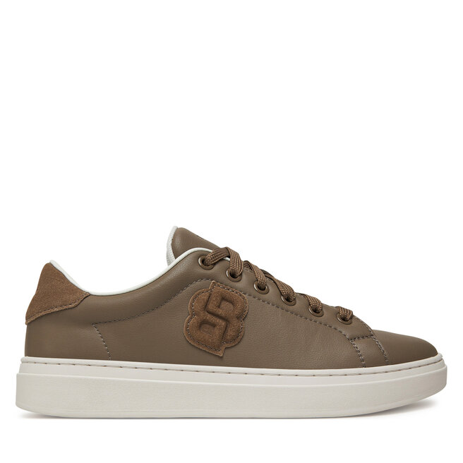 Sneakersy BOSS Kieran 50548277 Brązowy - kobiece