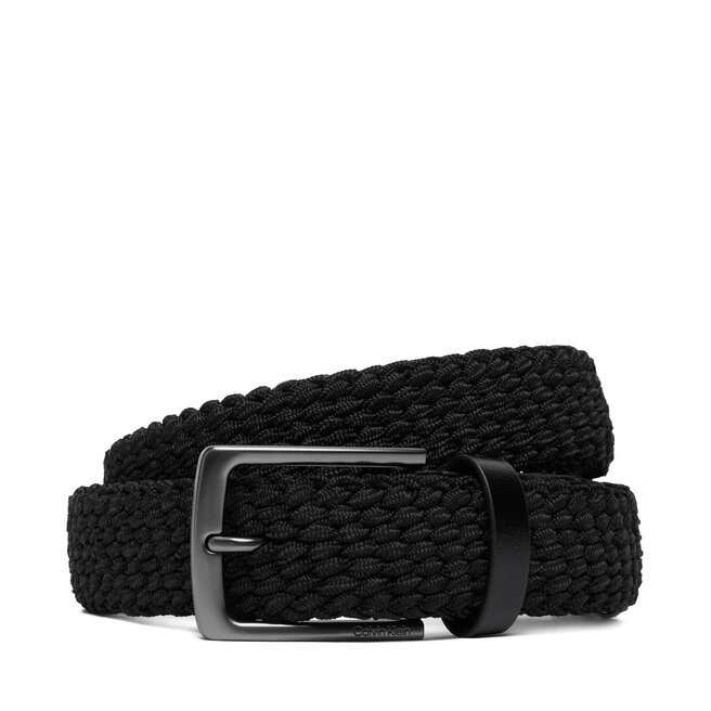 Pasek Calvin Klein Casual Pin Buckle 35Mm Fixed - LV04D7088G Czarny -