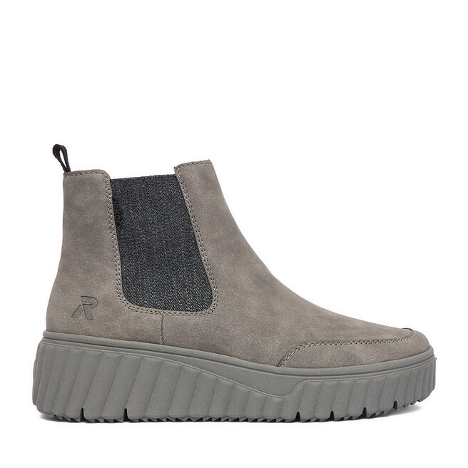 Botki Rieker CEO-N2553-40 Szary - kobiece