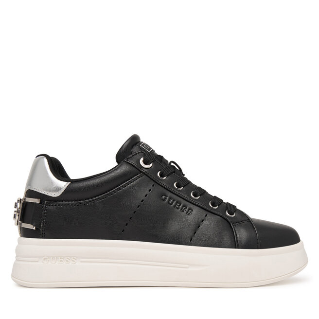 Sneakersy Guess FLPWES ELE12 Czarny - kobiece
