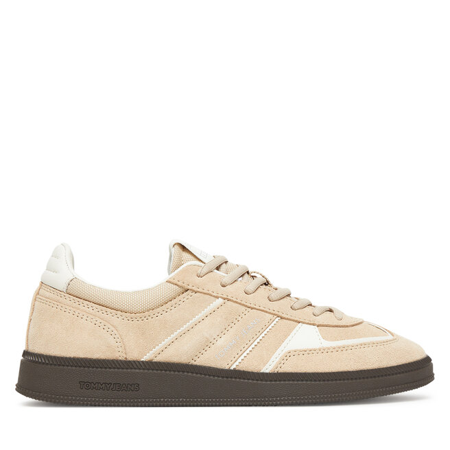 Sneakersy Tommy Jeans The Greenwich Edge EN0EN02838 Beżowy - kobiece