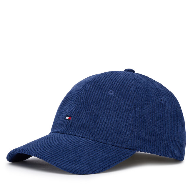 Czapka z daszkiem Tommy Hilfiger Flag Cord 6 Panel AM0AM14530 Granatowy -