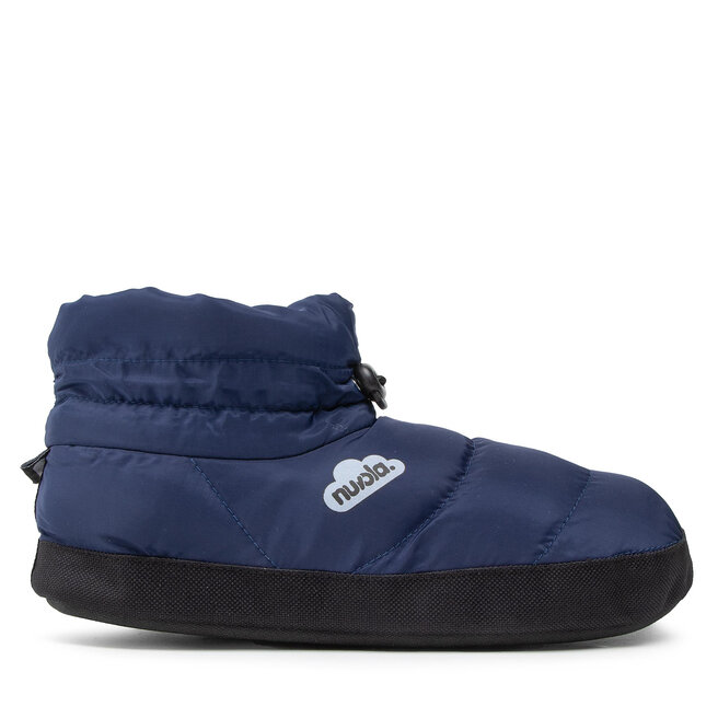Kapcie Nuvola Boot Home UNBHG684 Granatowy - kobiece