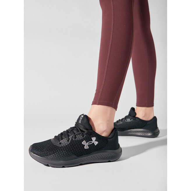Buty do biegania Under Armour Ua W Charged Pursuit 3 3024889-003 Czarny - kobiece