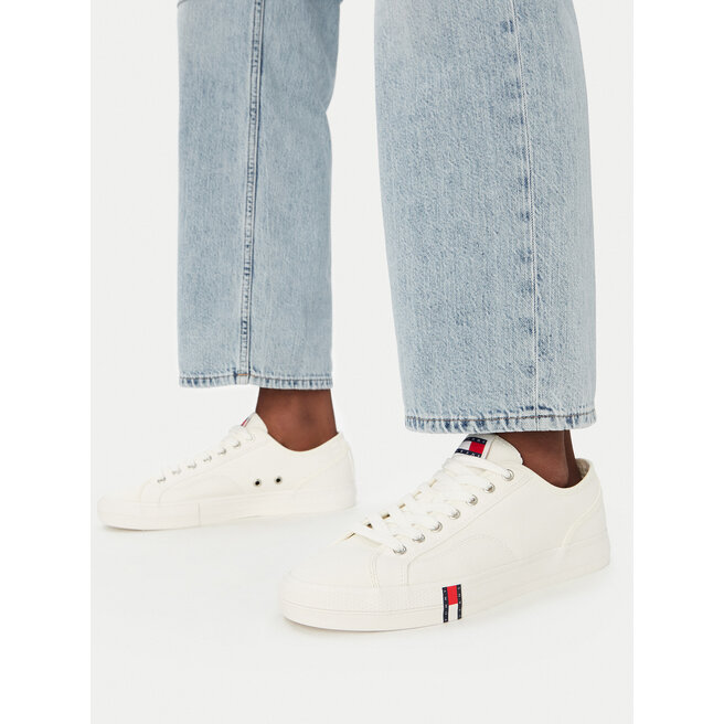 Tenisówki Tommy Jeans Archive Vulc Y2K EM0EM01674 Biały - męskie