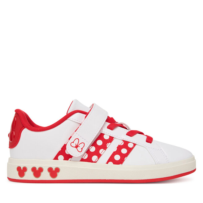 Sneakersy adidas Adidas Disney Minnie Mouse Grand Court Shoes Kids KI9185 Biały - dziewczęce