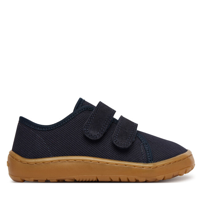 Kapcie Froddo Barefoot Canvas G1700440-2 S Granatowy - chłopięce