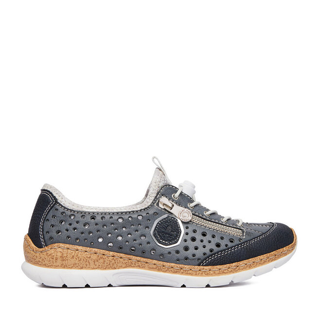 Sneakersy Rieker CEO-N42P6-14 Granatowy - kobiece