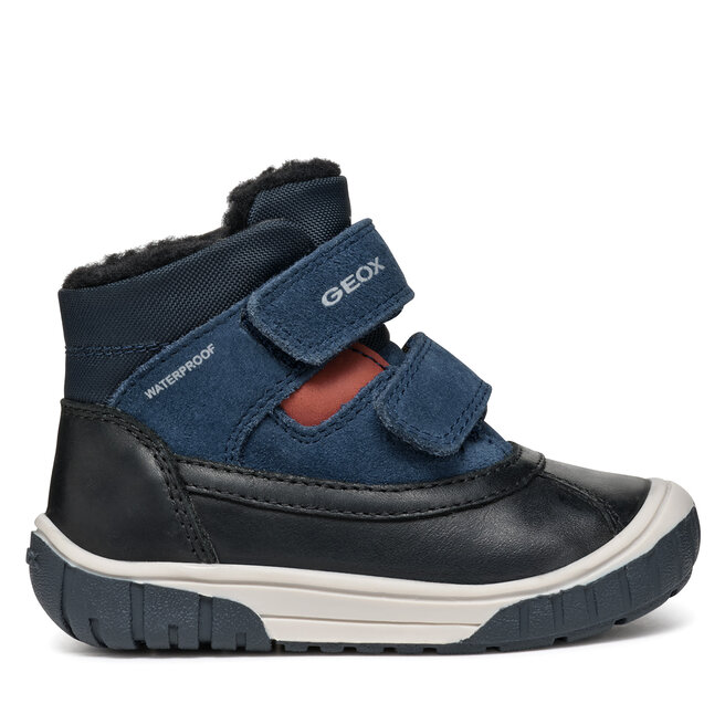 Kozaki Geox B Omar Boy Wpf B462DC 022FU C4429 M Czarny - chłopięce