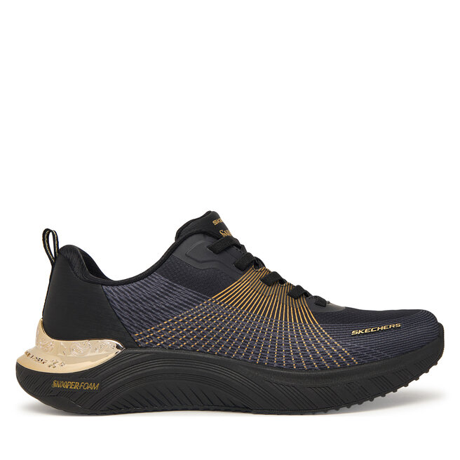 Sneakersy Skechers Snoop Dogg: Snoop Ace - Cyber Walker 186025/BKGD Czarny - kobiece