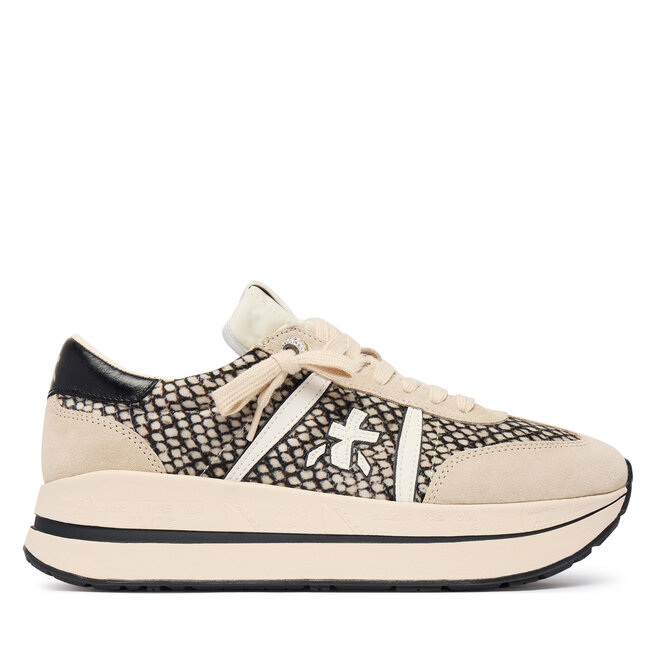 Sneakersy Premiata Bethcoin Var 8501 Beżowy jasny - kobiece