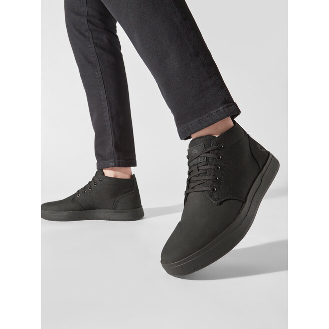 Trzewiki Timberland Davis Square F/L Chukka TB0A1T160011 Czarny - męskie