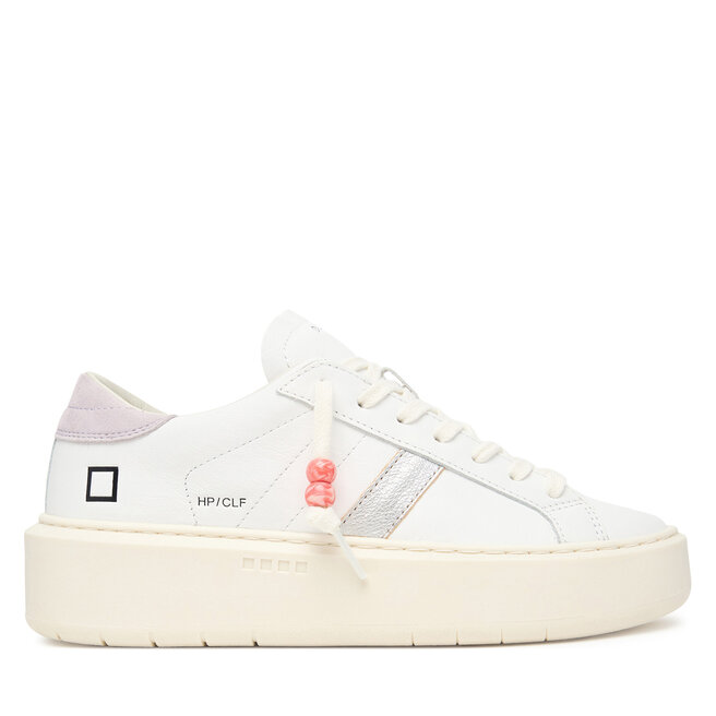 Sneakersy D.A.T.E. Hill Low W441-HP-CA Biały - kobiece