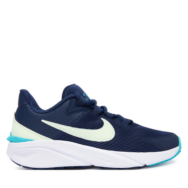 Buty do biegania Nike Star Runner 4 Nn (GS) DX7615 409 Granatowy - dziewczęce