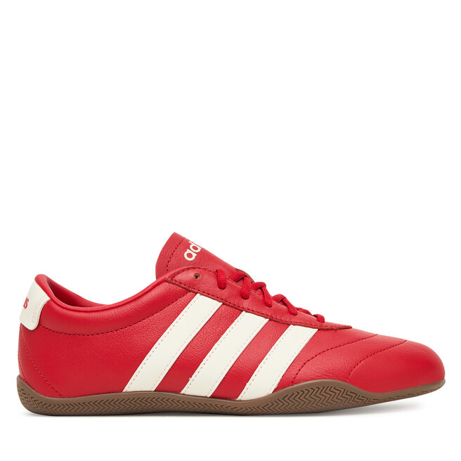 Sneakersy adidas Grand Court Lo JQ9691 Czerwony - kobiece