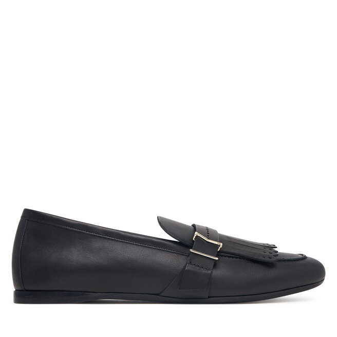 Loafersy Max Mara Mxamister 2624526091600 Czarny - kobiece