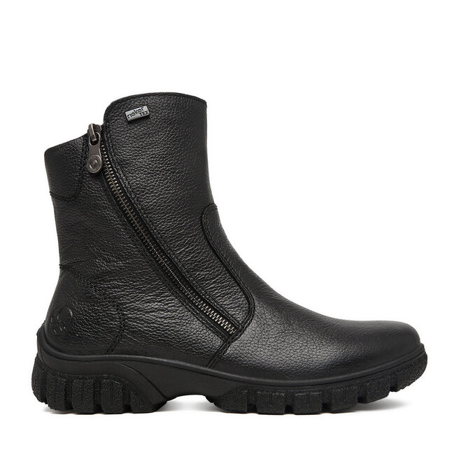 Botki Rieker CEO-Z7263-00 Czarny - kobiece