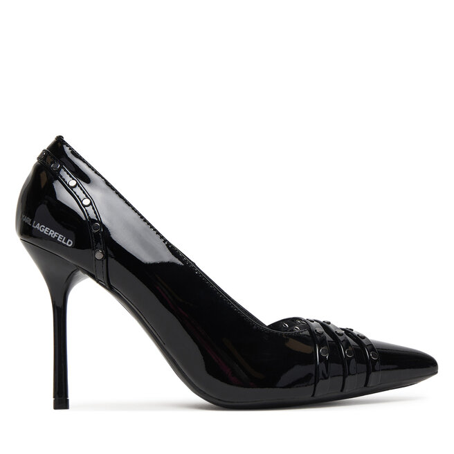 Szpilki KARL LAGERFELD Sarabande KL30927 Czarny - kobiece