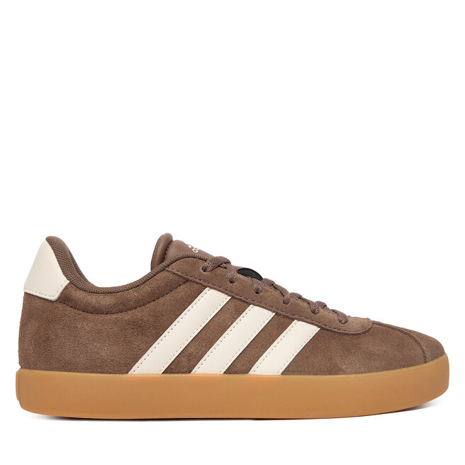 Sneakersy adidas Vl Court 3.0 KJ1801 Brązowy - kobiece