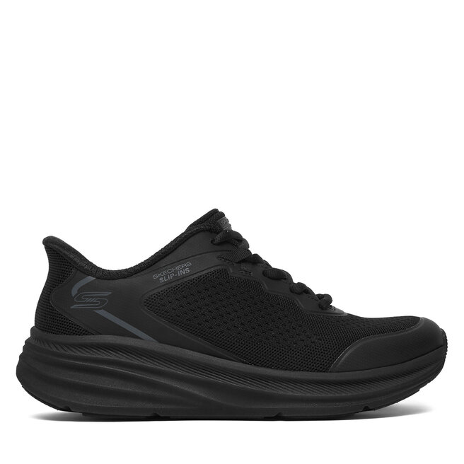 Sneakersy Skechers Bobs Skillz 117756/BBK Czarny - kobiece