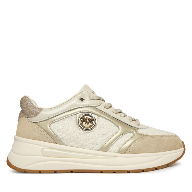 Sneakersy PINKO Nataly 02 SS0197P155 Kremowy - kobiece