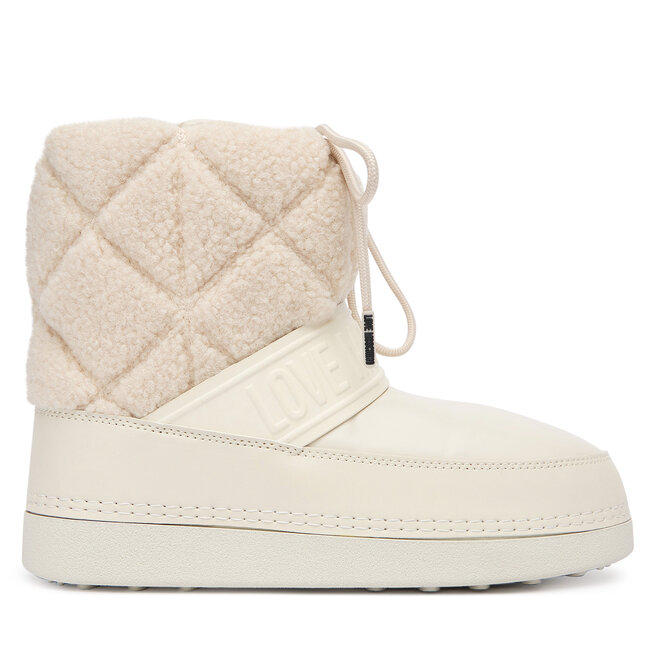 Śniegowce LOVE MOSCHINO JA24412G0NISJ Écru - kobiece
