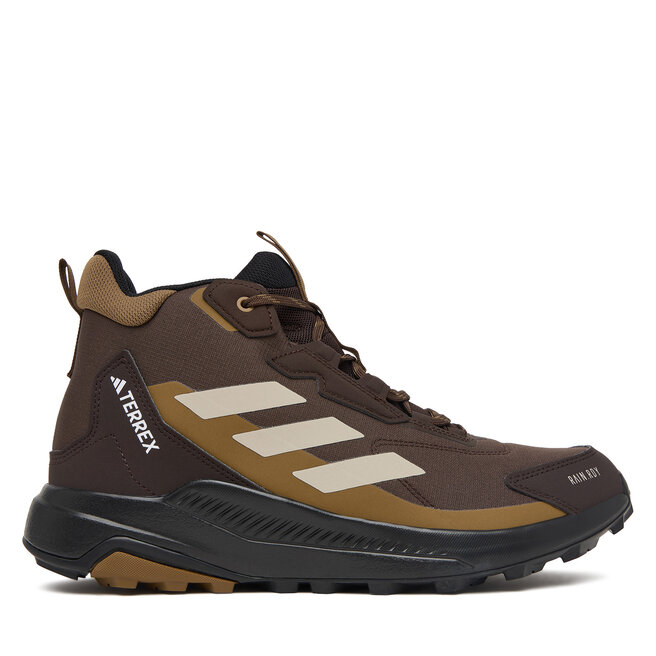 Trekkingi adidas Terrex Anylander Mid Rain.Rdy Hiking Shoes KJ0862 Brązowy - męskie
