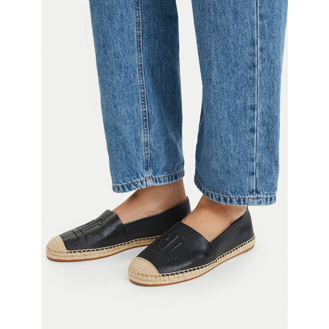 Espadryle LAUREN RALPH LAUREN Cameryn 802P04415001 Czarny - kobiece