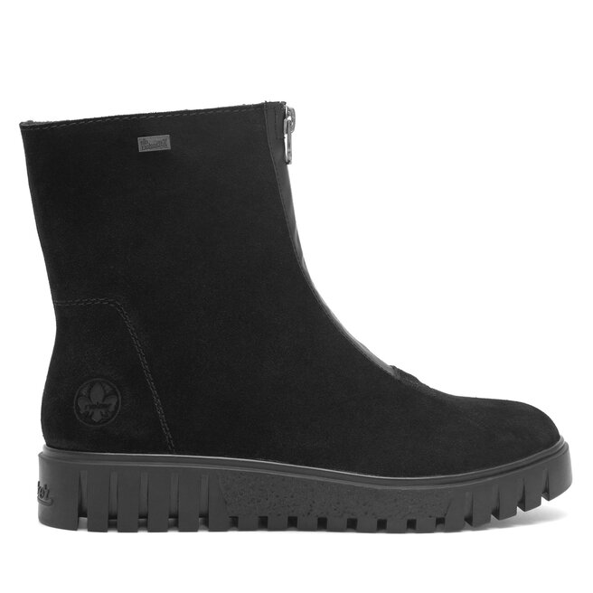 Botki Rieker Y3459-00 Czarny - kobiece