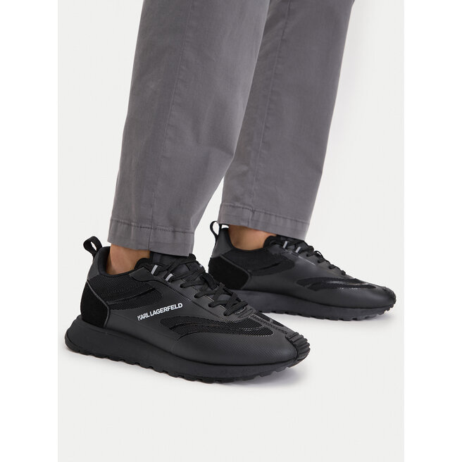 Sneakersy KARL LAGERFELD KL51116 Czarny - męskie