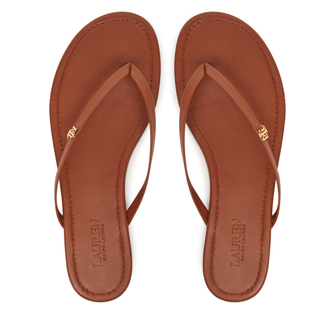 Japonki LAUREN RALPH LAUREN Raquel 802953931006 Brązowy -