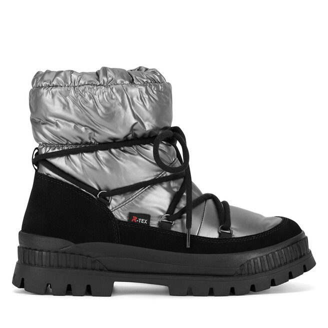 Śniegowce Rieker Revolution Lifestyle W2170-42 Szary - kobiece