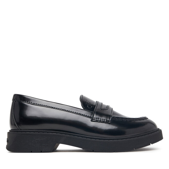 Półbuty Calvin Klein Low Cut Shoe V3X4-83493-1453 S Czarny - dziewczęce