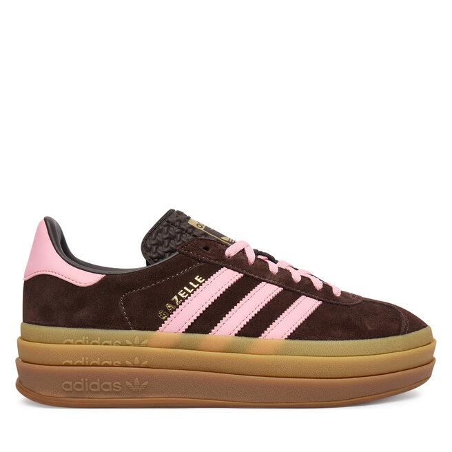 Sneakersy adidas Gazelle Bold IH6786 Brązowy - kobiece