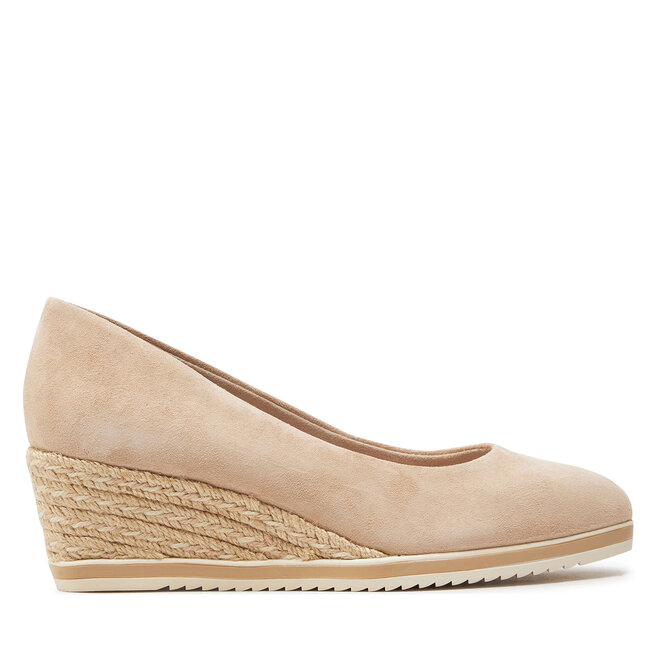 Espadryle Tamaris 1-22303-42 Beżowy - kobiece