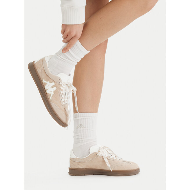 Sneakersy Kappa CEOWB-FC-24880H Beżowy - kobiece