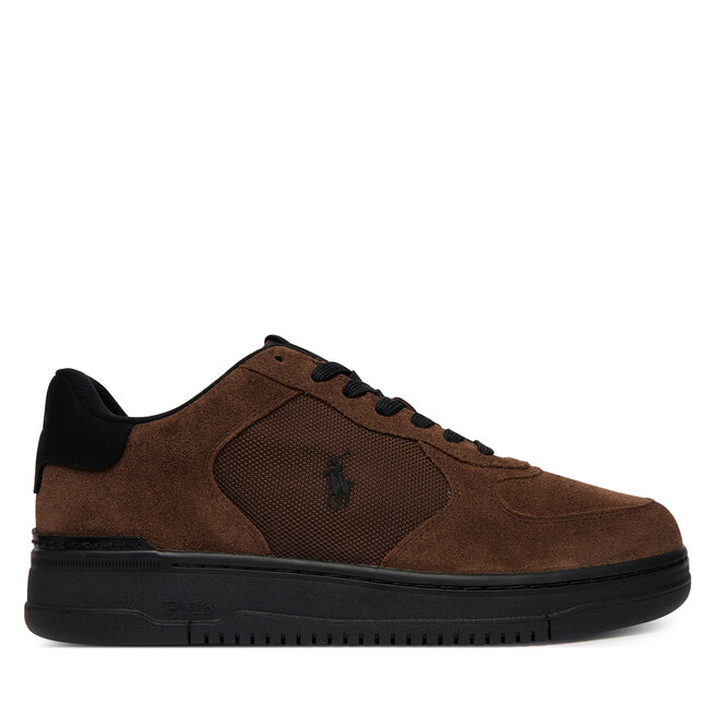 Sneakersy Polo Ralph Lauren Masters Court  809913423003 Brązowy - męskie