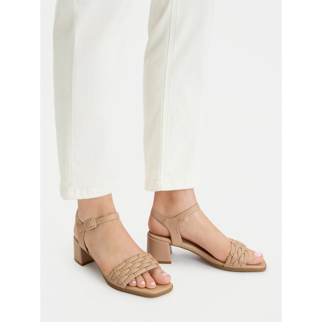 Sandały JENNY CEO-LBDS40469-15 Beżowy - kobiece