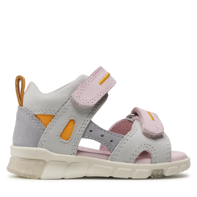 Sandały ECCO Mini Stride Sandal 76114151929 Szary - dziewczęce