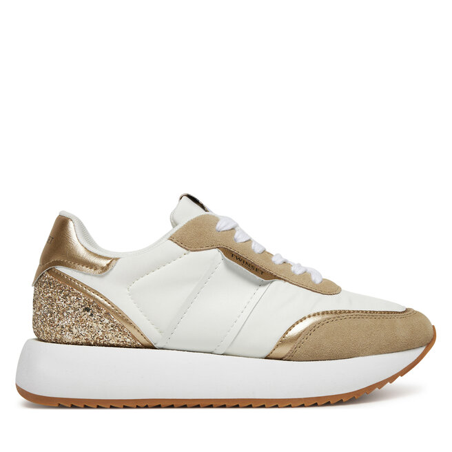 Sneakersy TWINSET 251TCP022 Biały - kobiece