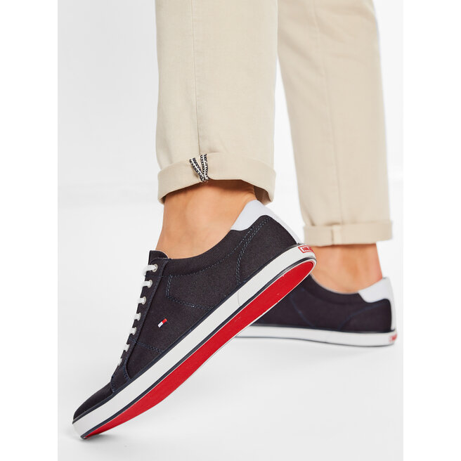 Tenisówki Tommy Hilfiger Harlow 1D FM0FM00596 Granatowy - męskie