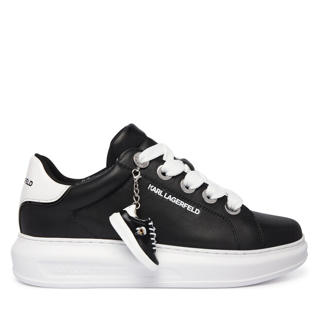 Sneakersy KARL LAGERFELD Kapri KL62519 Czarny - kobiece
