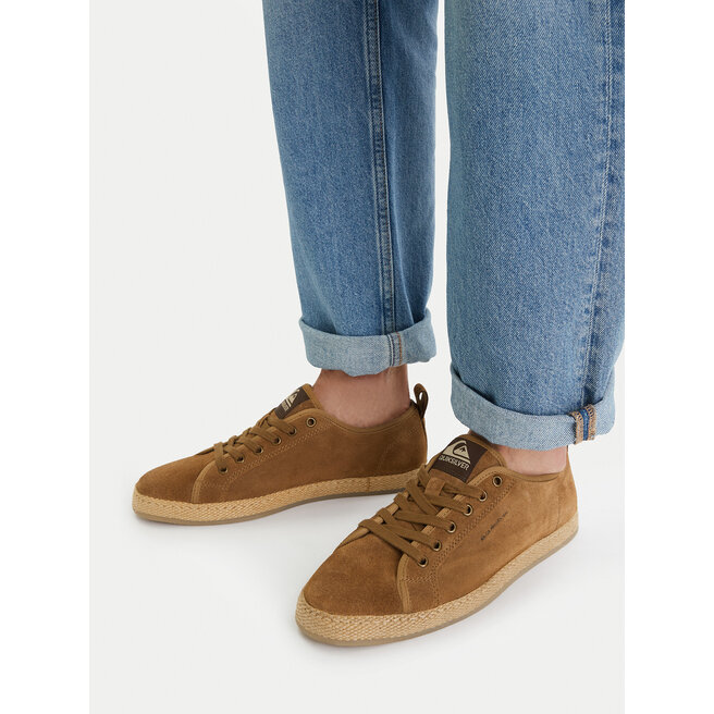 Espadryle Quiksilver EO-ESPRINT-07 MI08 Brązowy - męskie