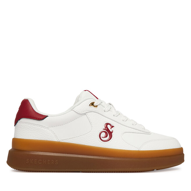 Sneakersy Skechers Snoop Dogg Courtside Urban 251200/WRD Biały - męskie
